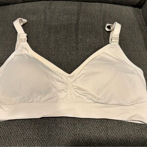 Women's nursing/maternity Cream Wireless Bra